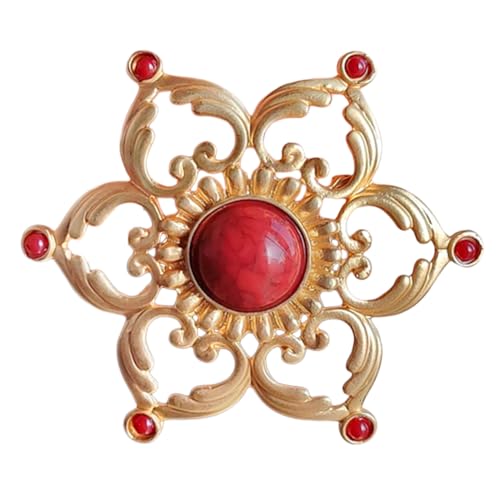 Serie Barock elegante Broschen Pin für Frauen Männer Mädchen Retro Hof Perle Corsage Pin zarte Accessoire von generic