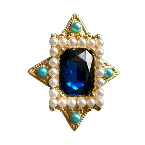 Serie Barock elegante Broschen Pin für Frauen Männer Mädchen Retro Hof Perle Corsage Pin zarte Accessoire von generic