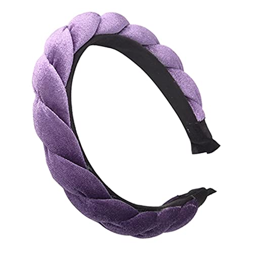 Spa-Stirnband für Damen, Schwamm, Handtuch, Stoff, Kopfband zum Waschen von Gesicht, Make-up, Dusche, Haar-Accessoires, Metallspangen, offene Mitte (D, Einheitsgröße) von generic