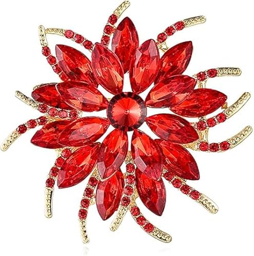 Strass-Blumenbrosche, große Kristall-Blumenbrosche, Anstecknadeln, Hochzeitsfeier, Geburtstag, Tanz, Bankett, Kleid, Anzug, Zeremonie, Kleidung Strass-Blumenbrosche, große Kristall-Blumenbrosche, Anstecknadeln, Hochzeitsfeier, Geburtstag, Tanz, Bankett, Kleid, Anzug, Zeremonie, Kleidung von generic