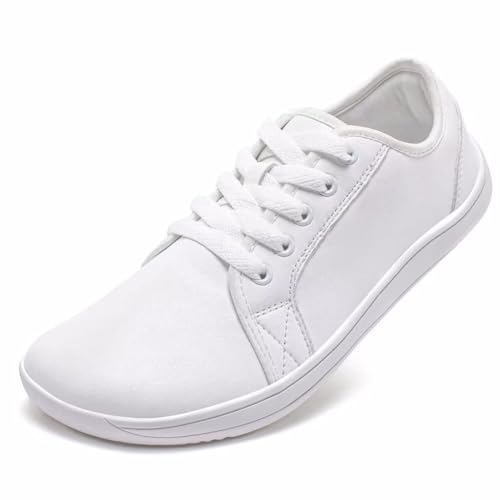 Unisex Breite Barfuss Schuhe Damen Herren Barfußschuhe Minimalistische Outdoor Trail Running Walking Schuhe Barfußschuhe Damen Herren Laufschuhe Turnschuhe Bequeme Slip On Sneaker von generic