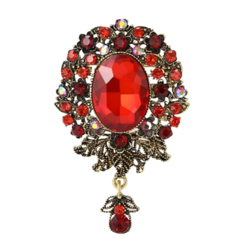 Vintage-Brosche in Tropfenform mit Diamanten für Damen und Herren, elegante Kristall-Blumen-Anstecker, Anstecknadeln, Schal-Clip, Boutonniere, Corsage für Kleidung, Kleider, Hüte, Taschen, Accessoires Vintage-Brosche in Tropfenform mit Diamanten für Damen und Herren, elegante Kristall-Blumen-Anstecker, Anstecknadeln, Schal-Clip, Boutonniere, Corsage für Kleidung, Kleider, Hüte, Taschen, Accessoires von generic