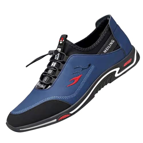 Business Freizeitschuhe Herren Sportliche Schuhe rutschfeste Leichte Laufschuhe Moderne MäNner Casual Shoes Anzugschuhe Arbeitsschuhe Elegante Vielseitiger Turnschuhe Sneakers von generisch