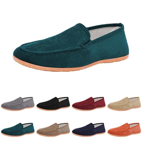 Flache Loafer Herren Slip On Schuhe Low Top Halbschuhe Ohne SchnüRsenkel Fahrschuhe Weich Bequeme Slipper Men's Flats Shoes rutschfeste Freizitschuhe Atmungsaktive Walkingschuhe Casual Bootsschuhe Flache Loafer Herren Slip On Schuhe Low Top Halbschuhe Ohne SchnüRsenkel Fahrschuhe Weich Bequeme Slipper Men's Flats Shoes rutschfeste Freizitschuhe Atmungsaktive Walkingschuhe Casual Bootsschuhe von generisch