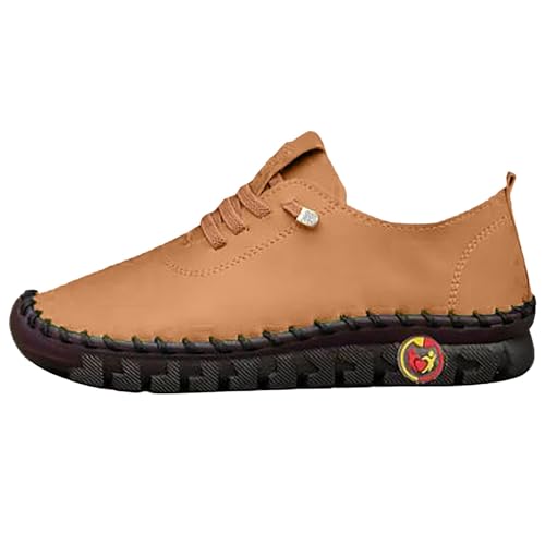 Handgemachte Lederschuhe Damen Herren Weiche Leder Wanderschuhe Flache Sohle Walkingschuhe Outdoorschuhe Mit SchnüRsenkel Anti-Rutsch Halbschuhe Atmungsaktiv Bequeme Schlupfschuhe Handgemachte Lederschuhe Damen Herren Weiche Leder Wanderschuhe Flache Sohle Walkingschuhe Outdoorschuhe Mit SchnüRsenkel Anti-Rutsch Halbschuhe Atmungsaktiv Bequeme Schlupfschuhe von generisch
