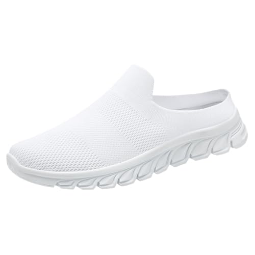 Hausschuhe Damen Herren Mesh Sabot Clogs Slip On Pantoffeln Sommer Outdoor Walkingschuhe Atmungsaktiv Bequeme Schlupfschuhe rutschfest Gartenschuhe Freizeitschuhe Casual Sportschuhe von generisch