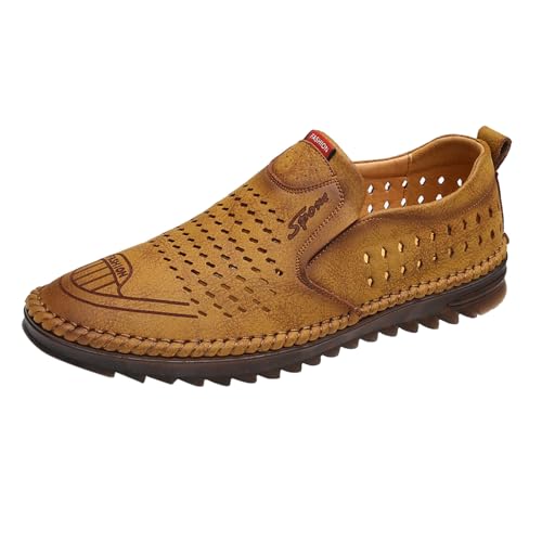 Herren Lederschuhe Halbschuhe Slip On Schuhe Slipper Casual Loafer Weiche Leder Fahrschuhe Bequeme Freizeitschuhe Fashion Walkingschuhe Hohl Atmungsaktiv Business Schuhe Anzugschuhe Herren Lederschuhe Halbschuhe Slip On Schuhe Slipper Casual Loafer Weiche Leder Fahrschuhe Bequeme Freizeitschuhe Fashion Walkingschuhe Hohl Atmungsaktiv Business Schuhe Anzugschuhe von generisch
