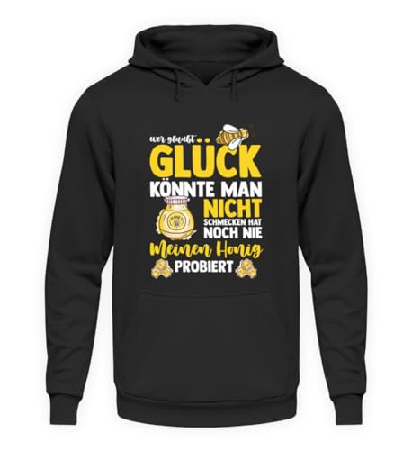 Honig Imker Biene I Imkerei Lustiger Spruch BienenzŸchter Geschenk - Unisex Kapuzenpullover Hoodie -5XL-Deep Black von generisch