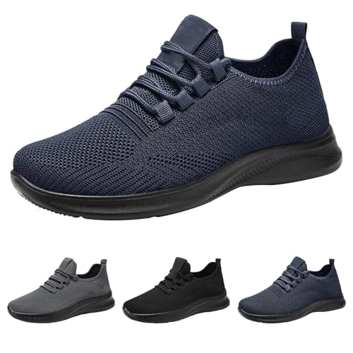 Laufschuhe Herren Atmungsaktive Sportschuhe Leichte Mesh Sneaker Turnschuhe Running Schuhe Sommer Herbst Outdoor StraßEnlaufschuhe Tennisschuhe Joggingschuhe Freizeit Fitnessstudio Schlupfschuhe von generisch