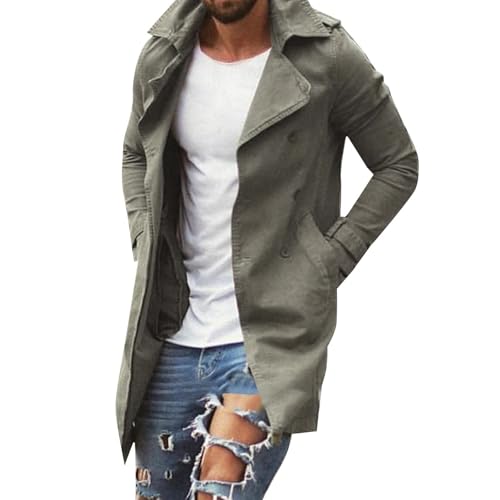 MäNtel Herren:üBergangsjacke Herren Reverskragen Jacke Outdoor Winddichte Coat MäNner Herbst Mitte LäNge Solide Farbe Trenchcoat Herbst FreizeitmäNtel DüNne üBergangsmantel Arbeitsmantel MäNtel Herren:üBergangsjacke Herren Reverskragen Jacke Outdoor Winddichte Coat MäNner Herbst Mitte LäNge Solide Farbe Trenchcoat Herbst FreizeitmäNtel DüNne üBergangsmantel Arbeitsmantel von generisch