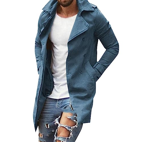 MäNtel Herren:üBergangsjacke Herren Reverskragen Jacke Outdoor Winddichte Coat MäNner Herbst Mitte LäNge Solide Farbe Trenchcoat Herbst FreizeitmäNtel DüNne üBergangsmantel Arbeitsmantel MäNtel Herren:üBergangsjacke Herren Reverskragen Jacke Outdoor Winddichte Coat MäNner Herbst Mitte LäNge Solide Farbe Trenchcoat Herbst FreizeitmäNtel DüNne üBergangsmantel Arbeitsmantel von generisch