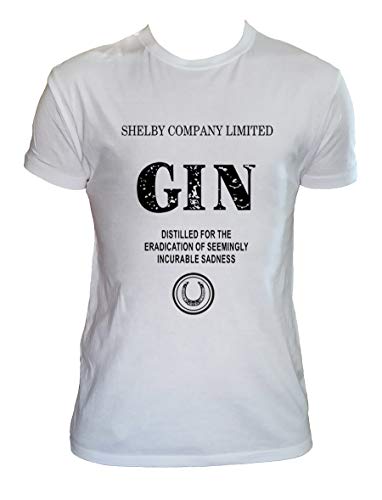 Shelby Company Limited Gin T Shirt Herren Kinder Serien Shirt, Herren - 4XL von generisch