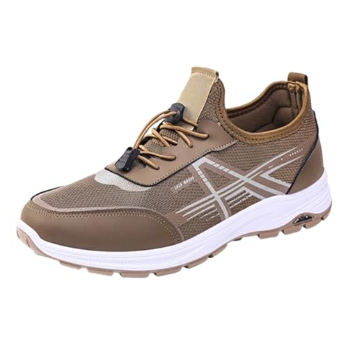 Sportschuhe Herren rutschfeste Sneaker Atmungsaktive Leichte Laufschuhe Mesh Turnschuhe Outdoorschuhe StraßEnlaufschuhe Fitnessschuhe rutschfeste Walkingschuhe Fitnessschuhe Running Shoes von generisch