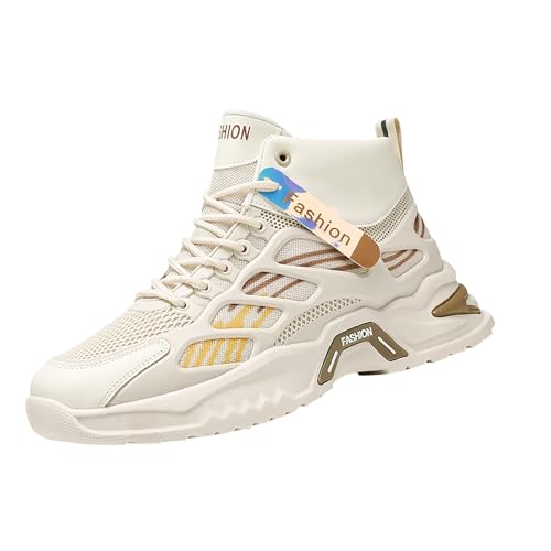 Turnschuhe Herren Joggingschuhe Basketball Schuhe Dicke Sohle Sportschuhe Sneaker Sportschuhe rutschfeste Wanderschuhe Mode Running Shoes Trainingschuhe Fitnessschuhe LäSsig StraßEnlaufschuhe von generisch