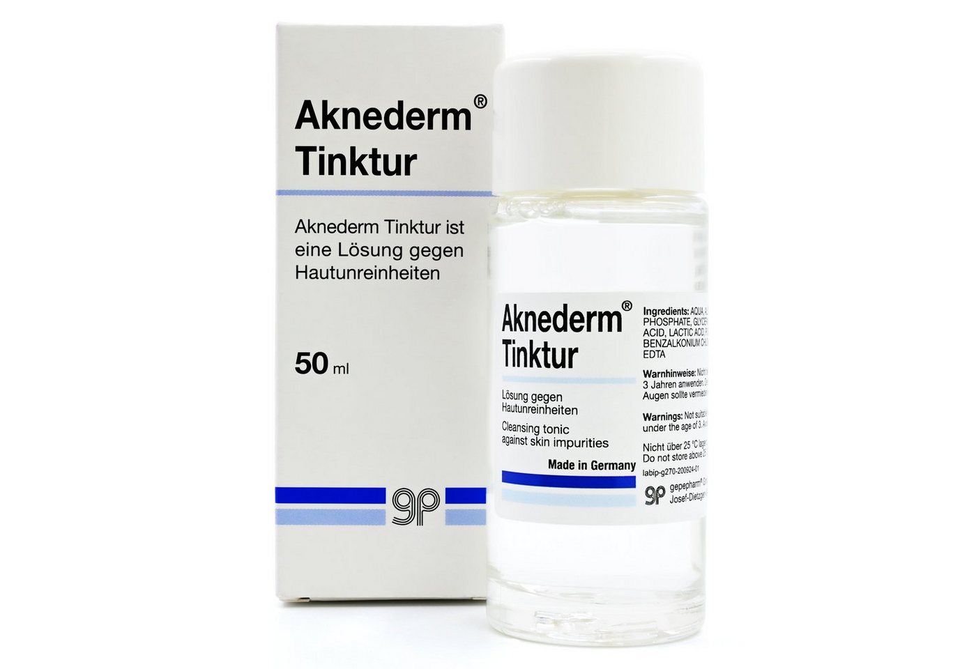 gepepharm GmbH Tagescreme AKNEDERM Tinktur, 50 ml gepepharm GmbH Tagescreme AKNEDERM Tinktur, 50 ml von gepepharm GmbH