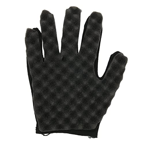 Magic Curly Sponge Handschuhe, Afro Coil Tragbares Haarschwamm-Set, flexible Haar-Locken-Schwammhandschuhe für Männer und Frauen, lockiges Haar, Styling-Pflege von gernie