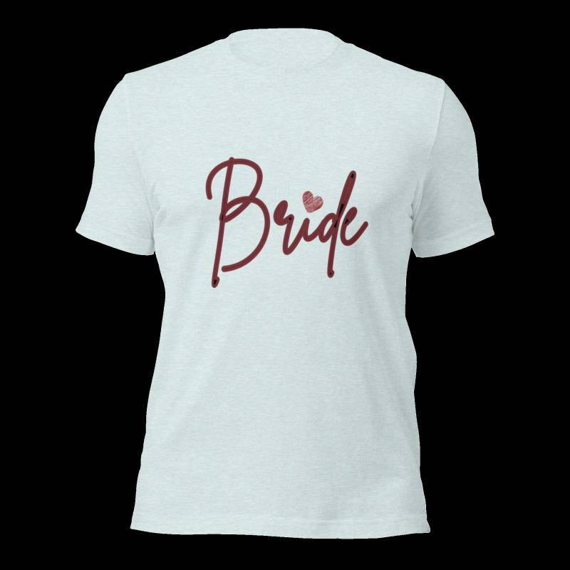 Braut Shirt | Jga Team Bride Junggesellenabschied Verlobung Geschenk Hochzeit Trauzeugin Brautjungfern Bridesmaid von geronimosworld