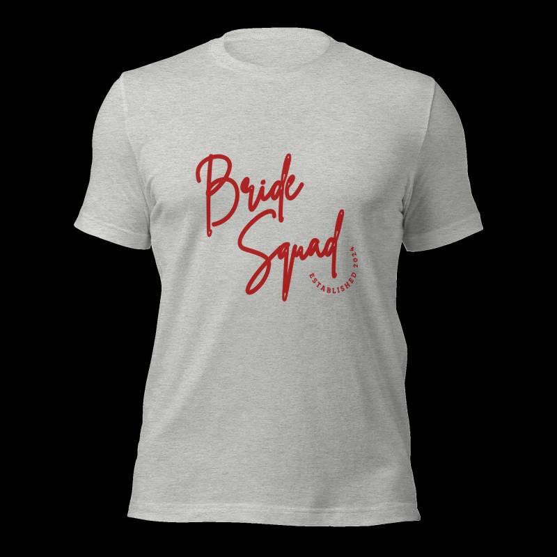 Braut Shirt | Jga Team Bride Junggesellenabschied Verlobung Geschenk Hochzeit Trauzeugin Brautjungfern Bridesmaid von geronimosworld