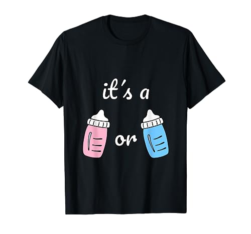 Gender reveal party rosa and blue boy or girl baby gender T-Shirt Gender reveal party rosa and blue boy or girl baby gender T-Shirt von geschlechtsreveal babyparty enthüllen Geschlecht
