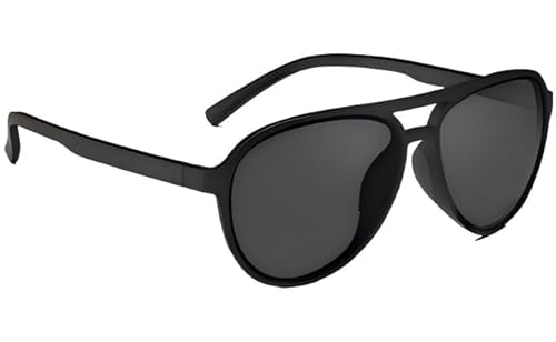 gesruny ㅤ Sonnenbrille für Herren, polarisiert, klassisch, Retro, UV400-Schutz, ultraleicht, matte black von gesruny ㅤ