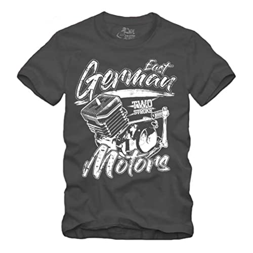 East German Motors - grau T-Shirt S-XXL Simson S51 (L) von gestofft