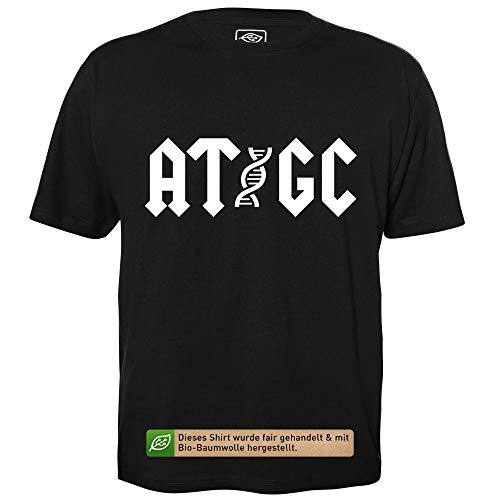 at-GC - Herren T-Shirt für Geeks mit Spruch Motiv aus Bio-Baumwolle Kurzarm Rundhals Ausschnitt, Größe 3XL von getDigital
