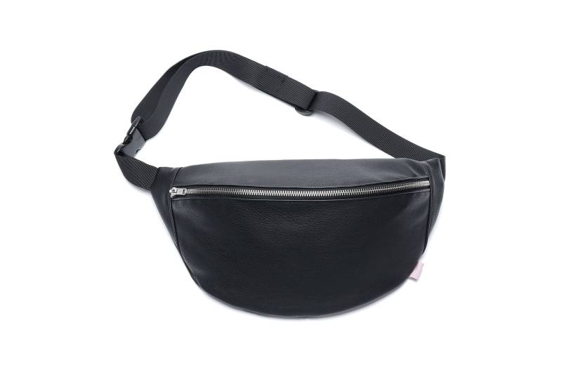 Große Bauchtasche Aus Veganem Leder Große Bauchtasche Aus Veganem Leder von getfinster