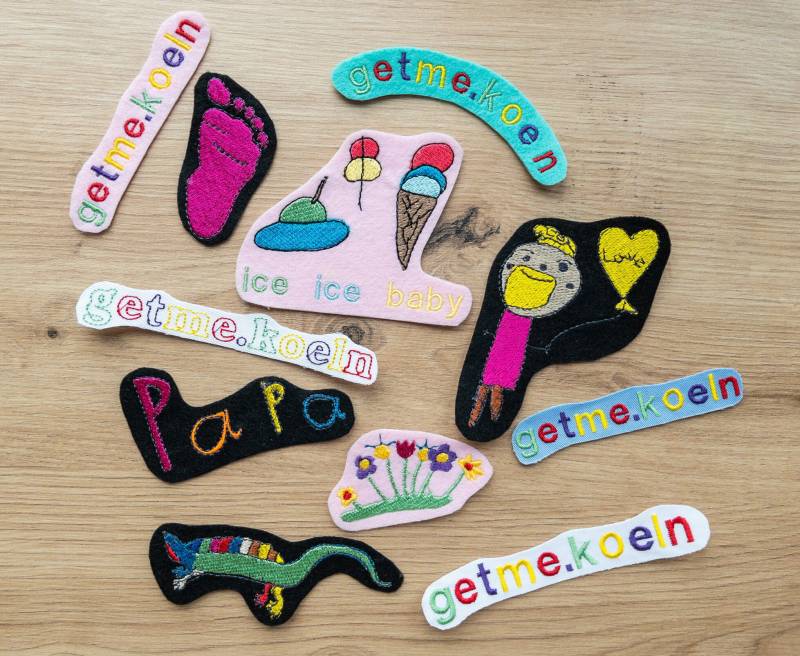 Add On Patch Passend Zum Shirtmotiv Nach Eurem Design Oder Logo von getmeKoeln