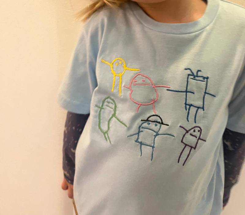 Kinderzeichnung Auf Kindershirts von getmeKoeln