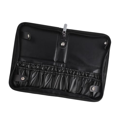 getuse Make-up-Pinsel-Organizer, Kosmetik-Aufbewahrungstasche, Make-up-Handtasche für Zuhause, Friseursalon, Litschi-Muster, Litschi-Muster von getuse
