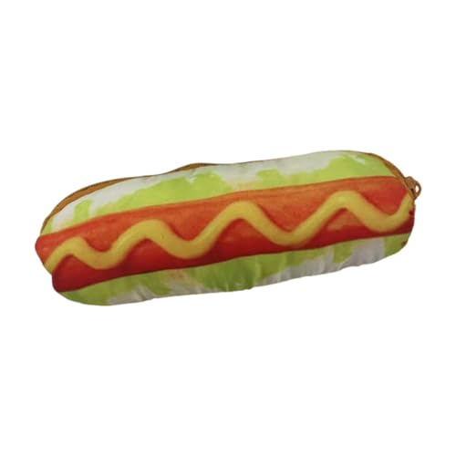 getuse Schüler-Federmäppchen, Federmäppchen, Schreibwaren, Stifthalter, Party-Schreibwaren-Tasche, 22 x 8 x 5 cm, Hot Dog, M, 32 x 32 cm von getuse