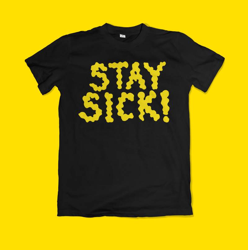 Die Krämpfe Bleiben Krank Kurzärmeliges Unisex-T-Shirt von ghoulmez