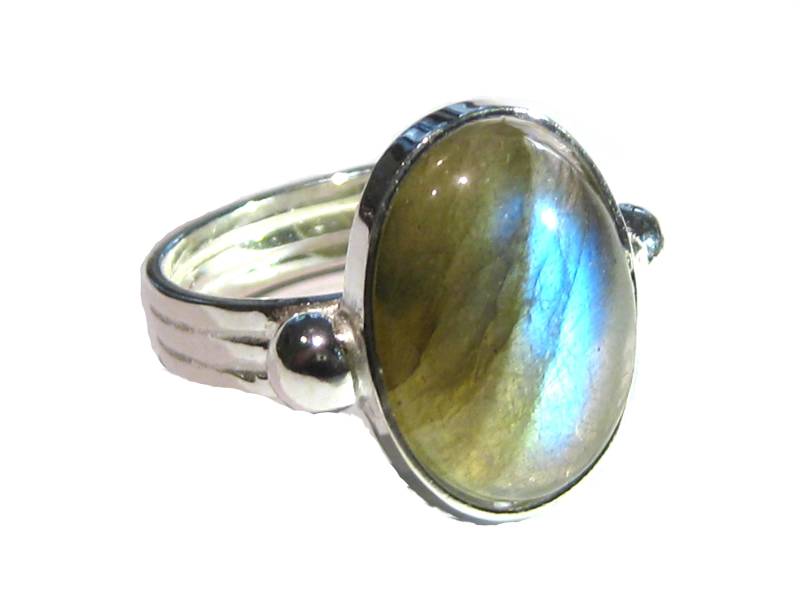 Labradorit Ring Silber 925% von giacobbi