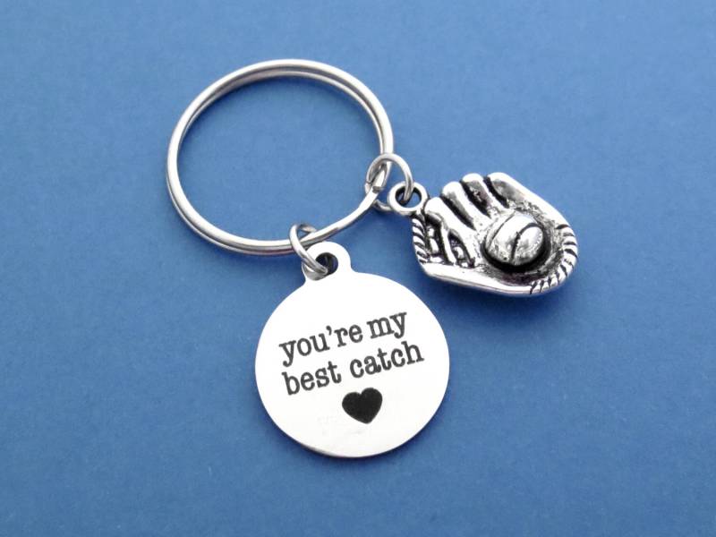 Du Bist Mein Bester Fang Schlüsselanhänger, Baseball-Handschuh Liebe Geschenk Für Beste Freunde, Sie, Männer Du Bist Mein Bester Fang Schlüsselanhänger, Baseball-Handschuh Liebe Geschenk Für Beste Freunde, Sie, Männer von giftkeyringshop