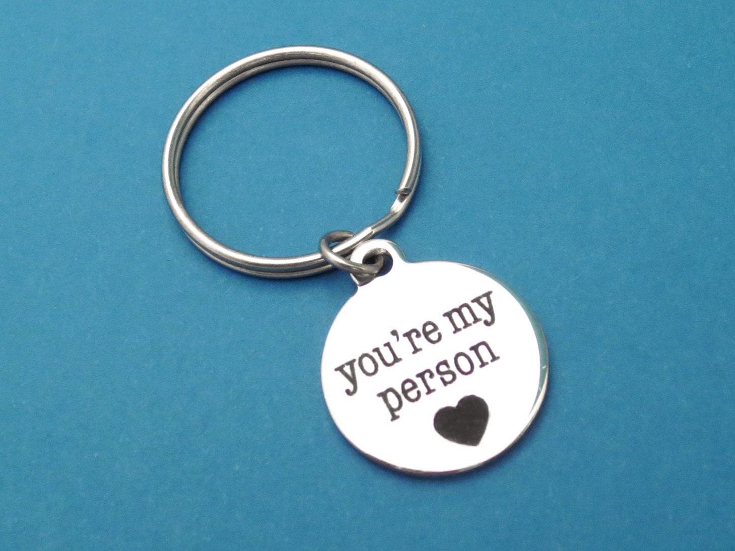 You're My Person Schlüsselanhänger, Grey's Anatomy Geschenk Für Männer, Frauen, Freund, Freundin You're My Person Schlüsselanhänger, Grey's Anatomy Geschenk Für Männer, Frauen, Freund, Freundin von giftkeyringshop