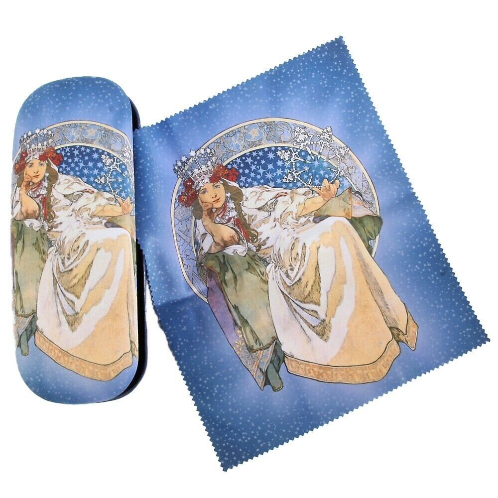 Brillenetui Mit Velour Bezogen Incl. Putztuch Von Alphonse Mucha "Hyacinth" A.v Kostenloser Versand Nach Deutschland Brillenetui Mit Velour Bezogen Incl. Putztuch Von Alphonse Mucha "Hyacinth" A.v Kostenloser Versand Nach Deutschland von giftshopetienne