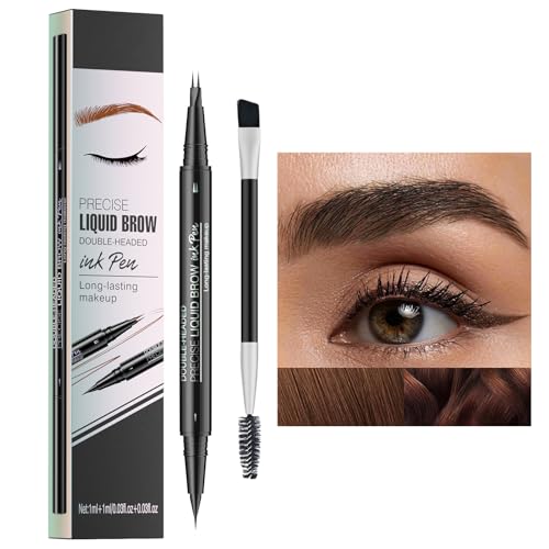 Eyebrow Bleistift - -End -Augenbrauenstifte | Wasserdichte Augenbrauenstift Für Frauen | Langlebiges Augen-Make-up Für Natürliche Haarähnliche Brauen | Erhältlich In Hellbraun, von gifyym