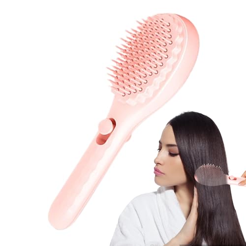 Haarbürste Einfach Zu Reinigen | Portabler Teleskopkamm - Antistatische Multifunktionale Haarbürste Für Frauen Mädchen Kopfhaut Massagekamm von gifyym