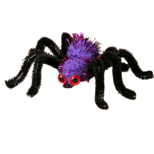 Halloween Haarnadel - Spinnenhaarklammern - Spinnenhaarzubehör | Süße Gotische Echte Spinnen Barrette Food Dress Horror Accessoires Geeignet Für Dickes Und Dünnes Haar von gifyym