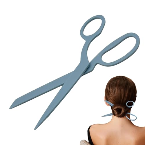 Kreative Haarschere | Styling Barrette Clips - Haarklaue Für Frauen Mädchen | Barrette Claw Pin | Keine Spuren Salon Haare Schnittklammern Mit Silikonband von gifyym
