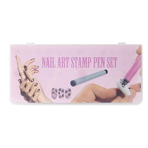 Nagelstempel - Nagel Stempelset - Stempel Stifte Set | Design Stempel Für Nägel,8 Modelle Nachfüllbare Maniküre Zubehör Silicontransferkopf Für Damen Mädchen Maniküre Anfänger Salon Zuhause Fe von gifyym