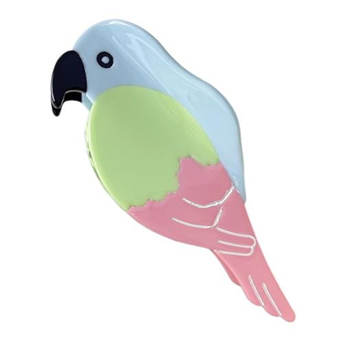 Papageienhaarklammern - Süße Vogelhaarklauen Clip - Bunte Barrette Für Mädchen | Acetat Acryl Barrette Clamp Für Mädchen | Stilvolle Accessoires Für Kurze, Lange Und Dünne Haare von gifyym