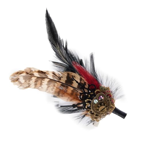 gifyym Vintage-Broschen | Brosche Schmuck 2-in-1 Form Federn | Haarspangen Mode für Frauen Kleider Hochzeit Kostüme Hemden Rucksäcke Sammler Party Kostüm | Veranstaltungen Abend, Se référer au von gifyym
