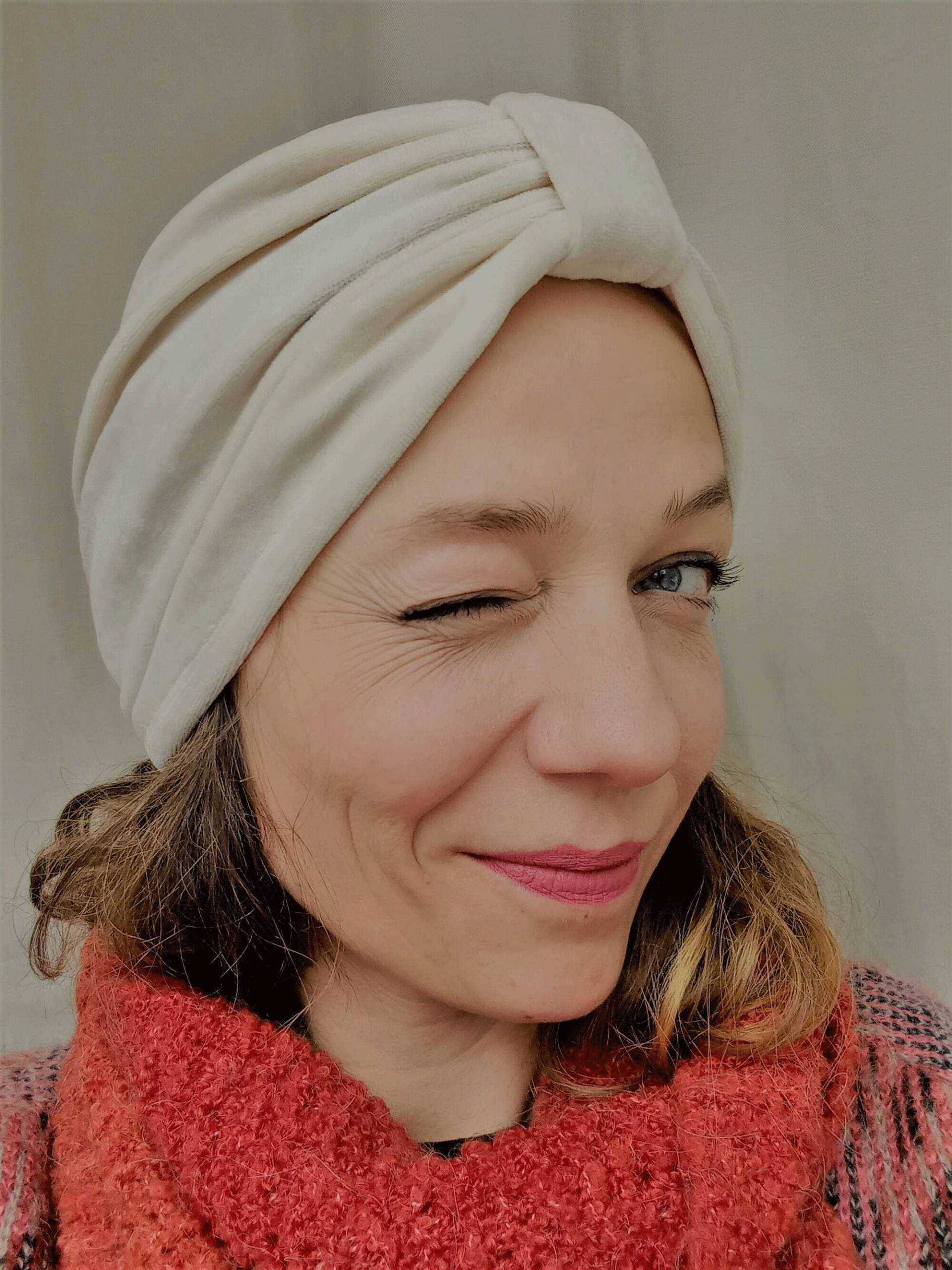 Turbanmütze Creme Turbanmütze Creme von gingersboat