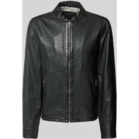 Gipsy Jacke in Leder-Optik Modell 'Nelsan' in Black, Größe M von gipsy