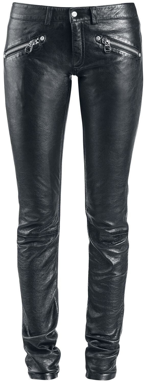 Gipsy Lederhose - ZipaTrouser SNVV - XS bis XXL - für Damen - Größe XS - schwarz Gipsy Lederhose - ZipaTrouser SNVV - XS bis XXL - für Damen - Größe XS - schwarz von gipsy