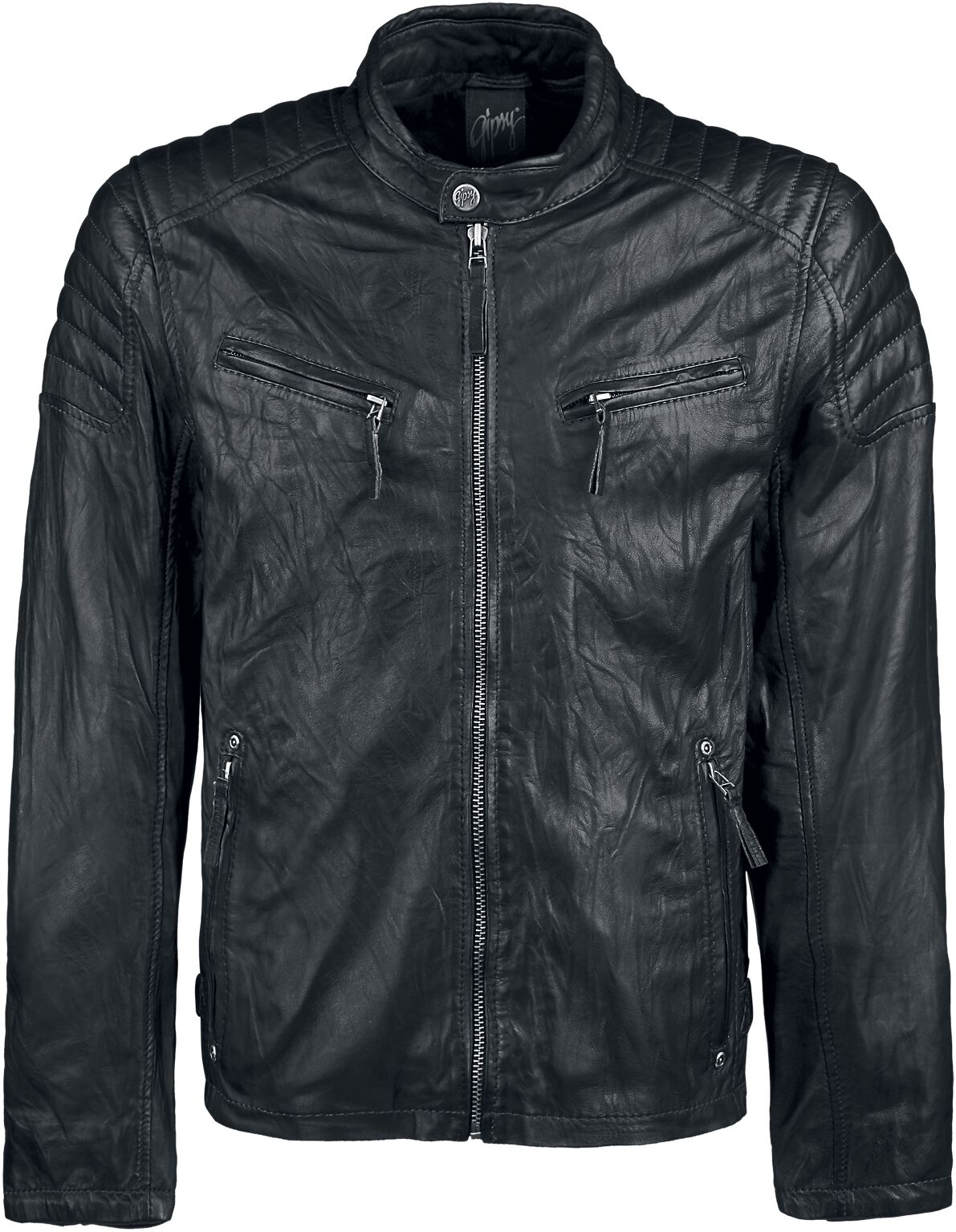 Gipsy Lederjacke - Chester - S bis 5XL - für Männer - Größe 4XL - schwarz Gipsy Lederjacke - Chester - S bis 5XL - für Männer - Größe 4XL - schwarz von gipsy