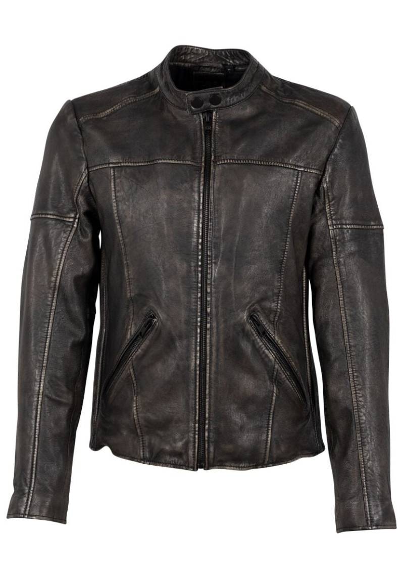 Gipsy Lederjacke - G2MAryn - S bis 4XL - für Männer - Größe M - schwarz von gipsy