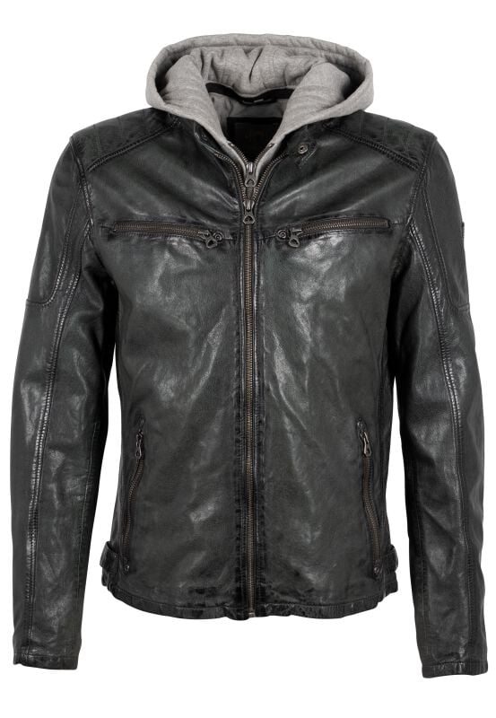 Gipsy Lederjacke - GMRayco - XXL bis 3XL - für Männer - Größe XXL - dunkelgrün Gipsy Lederjacke - GMRayco - XXL bis 3XL - für Männer - Größe XXL - dunkelgrün von gipsy
