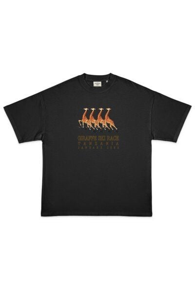 girafon bleu Vintage Oversize T-Shirt aus Bio-Baumwolle von girafon bleu